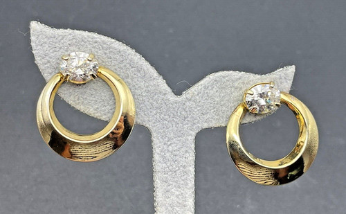 Orecchini cerchio swarovski - orecchini,