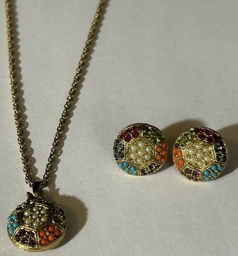 Set collana orecchini - set,