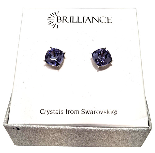 Orecchini swarovski tanzanite - orecchini,