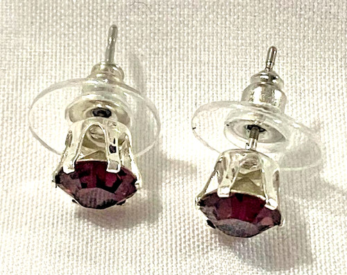 Orecchini perno swarovski - a,