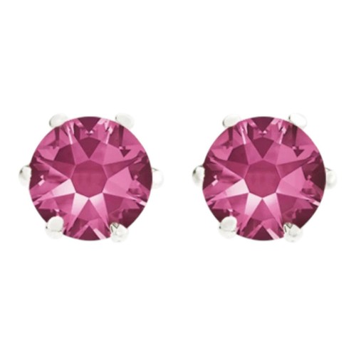 Orecchini perno rosa - rosa, ottobre
