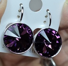 NUOVO! Orecchini viola Made W