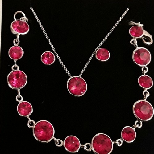 Set bracciale orecchini - e,