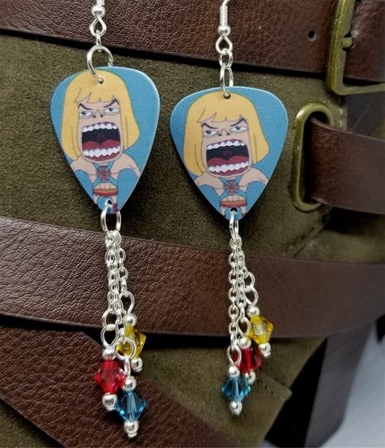 Orecchini man plettro - he-man,