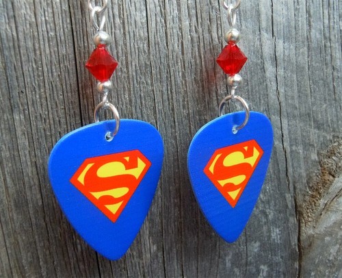 Orecchini superman emblema - orecchini,
