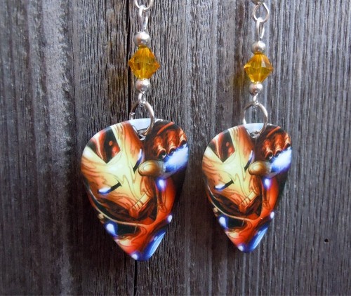Orecchini iron man - man, plettro