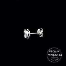 Orecchini solitario ovale in